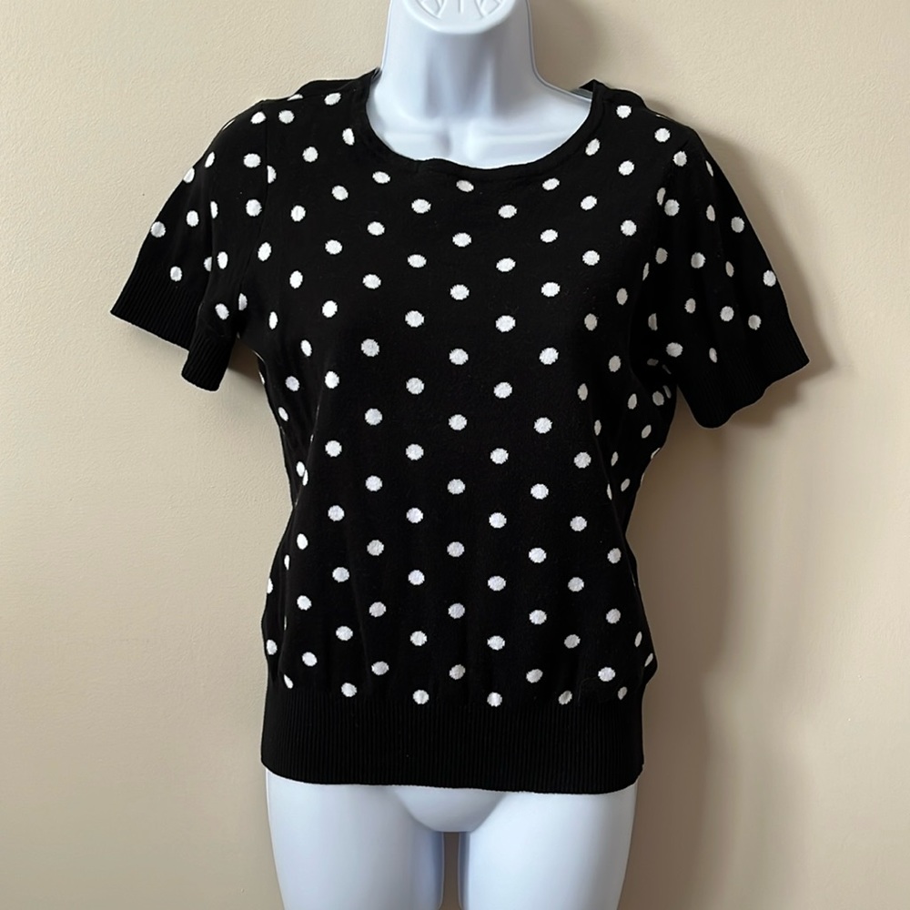 NWOT Reitmans Polka Dot Sweater